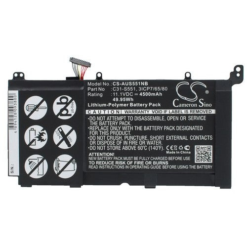Asus 3ICP7/65/80 Battery