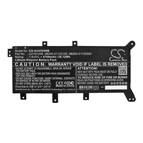 Asus F555BA-XO059T Battery