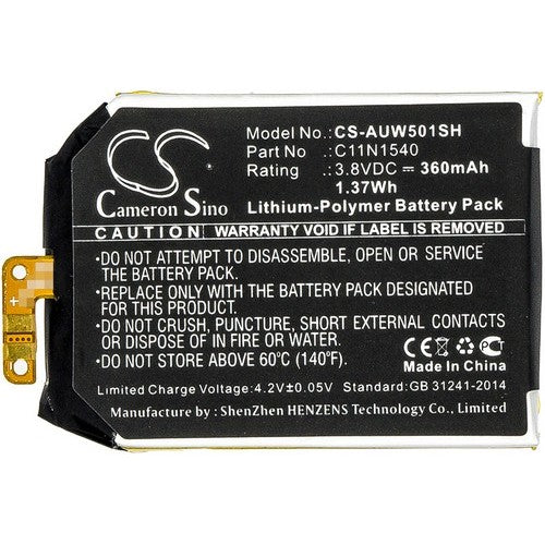 Asus ZenWatch 2 WI501QF Battery