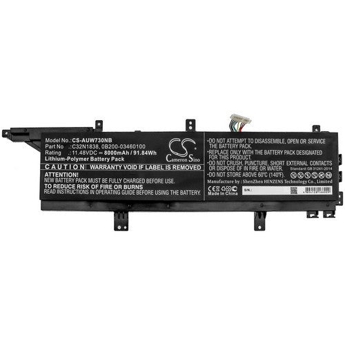 CS-AUW730NB Battery