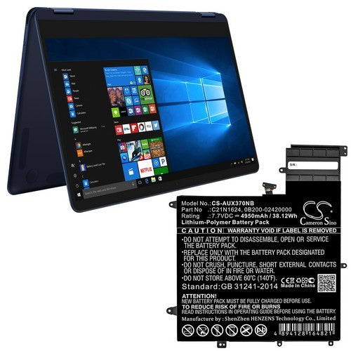 Asus ZenBook Flip S UX370UA-C4093T Battery