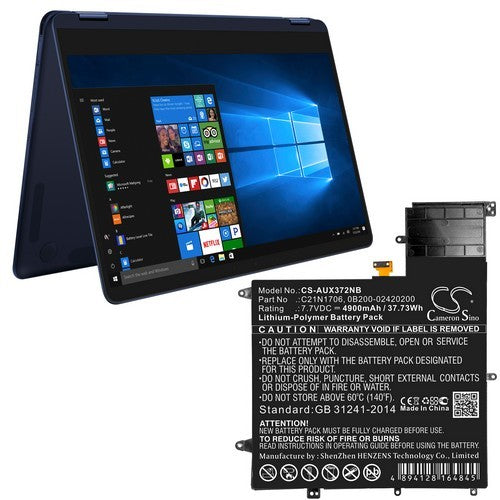 Asus C21N1706 Battery
