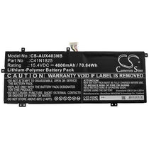 Asus VivoBook S14 F403FA-EB114T Battery