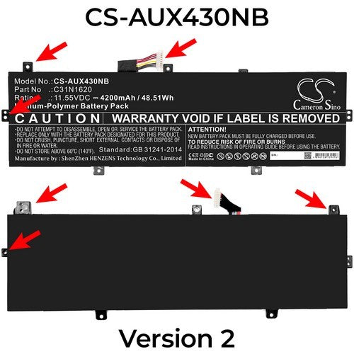 CS-AUX430NB Battery