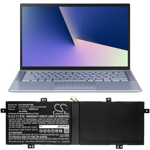 CS-AUX431NB Battery