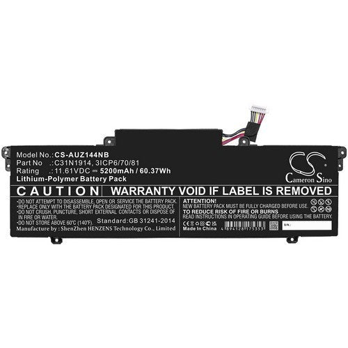 Asus ZenBook 14 UM425QA-KI007T Battery
