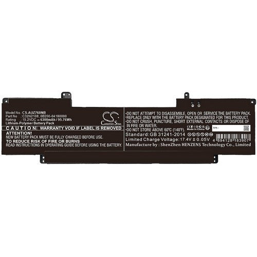 Asus Zenbook Pro 16X OLED Battery