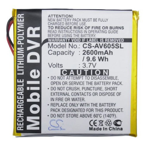 Archos AV605 40GB Battery