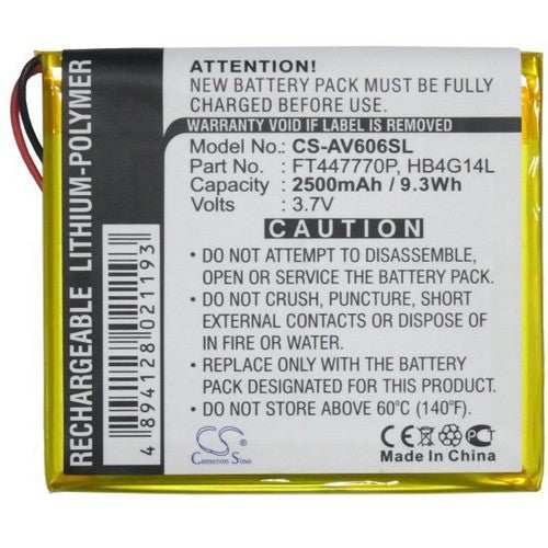 Archos AV605 160GB Battery