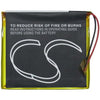 CS-AV606SL Battery