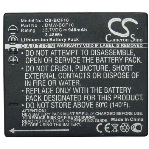 Panasonic Lumix DMC-FT2 Battery