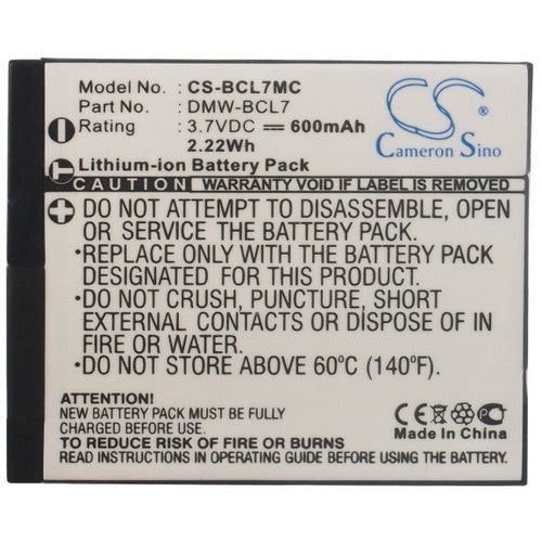 Panasonic DMW-BCL7E Battery