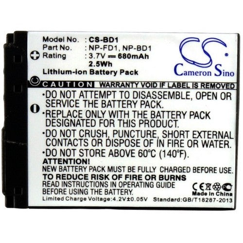 Sony Cyber-shot DSC-T500/B Battery