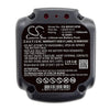 Black & Decker BDCDD12KB Battery