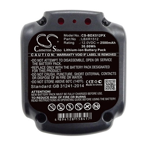 Black & Decker BDCD112 Battery