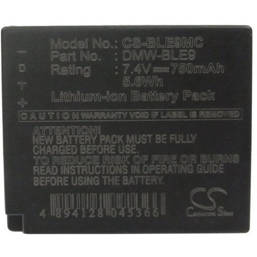 Panasonic DMW-BLE9PP Battery