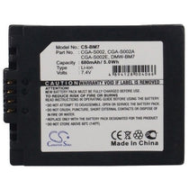Panasonic DMC-FZ5S Battery