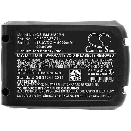 Bosch BCS101GB/01 Battery