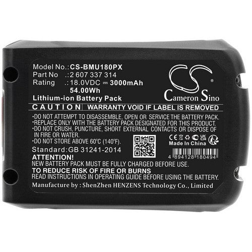 Bosch BBS81PETGB/03 Battery