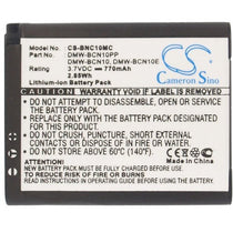 Panasonic Lumix DMC-LF1W Battery