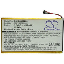 Barnes & Noble BNRV200A Battery