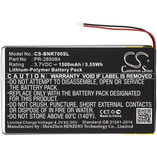 Barnes & Noble PR-285084 Battery