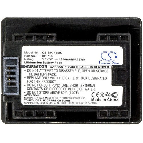 Canon VIXIA HF R300 Battery