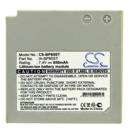 Samsung SC-HMX10A Battery