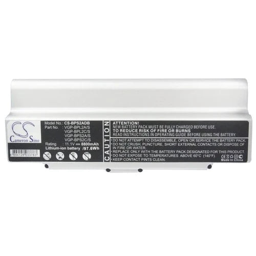 Sony VAIO VGN-N350E/W Battery