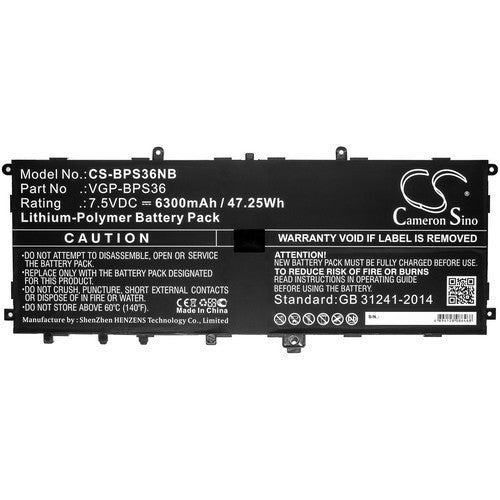 Sony SVP1321ZPWR Battery