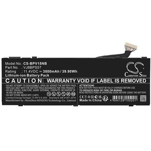 CS-BPV15NB Battery