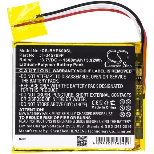 Boyue T-345769P Battery