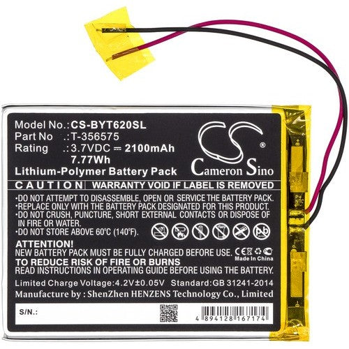 CS-BYT620SL Battery