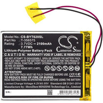 Boyue T-356575 Battery