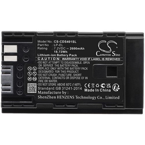 Canon Speedlite ELâ€‘1 Battery