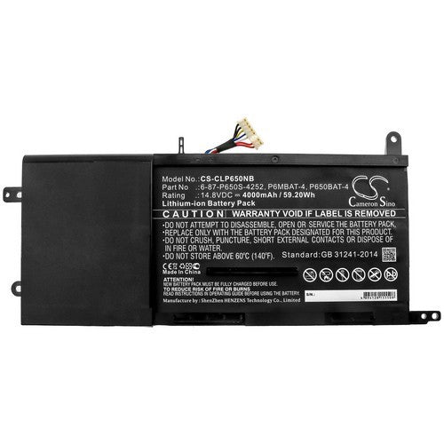 Clevo P670RS-G Battery