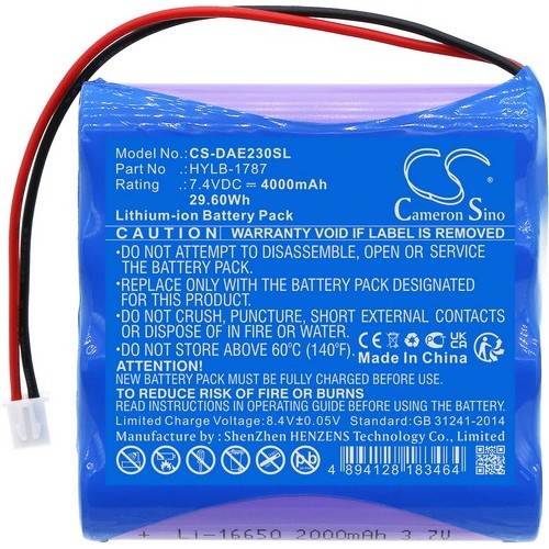 Deli AE2300L Battery