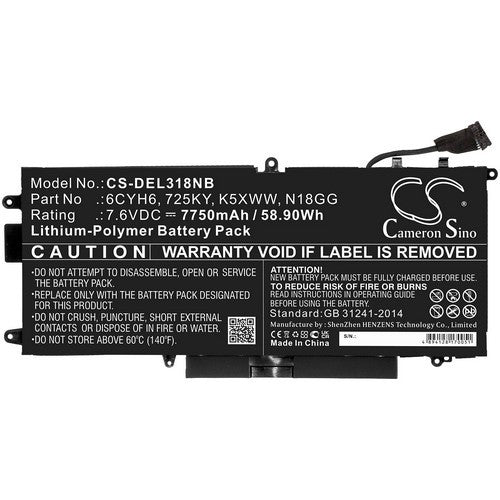 CS-DEL318NB Battery