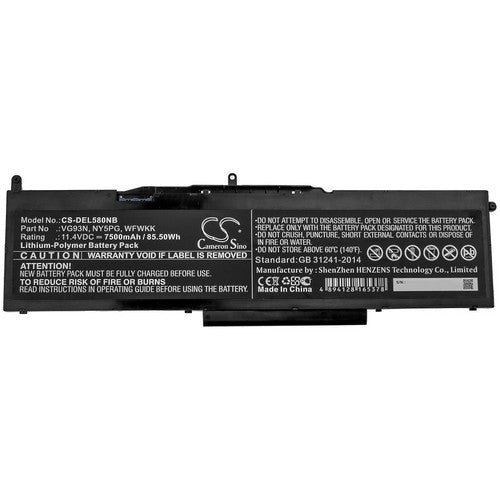 CS-DEL580NB Battery