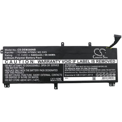 CS-DEM380NB Battery