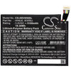 CS-DEV858SL Battery