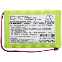 DSC 6PH-H-4/3A3600-S-D22 Battery