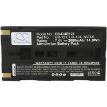 Sanyo UR-124 Battery