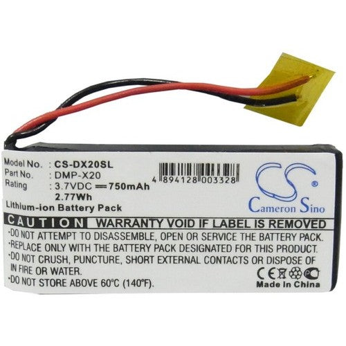 Gateway DMP-X20 MP3 player Battery