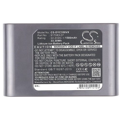 CS-DYC350VX Battery