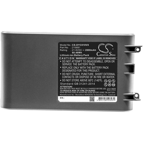 CS-DYC810VX Battery