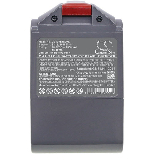 CS-DYS180VX Battery