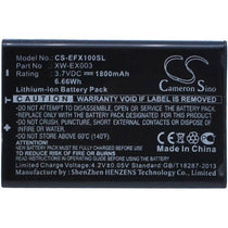 EXFO LANPAL100 Battery