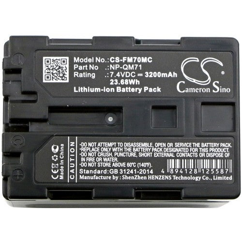 CS-FM70MC Battery