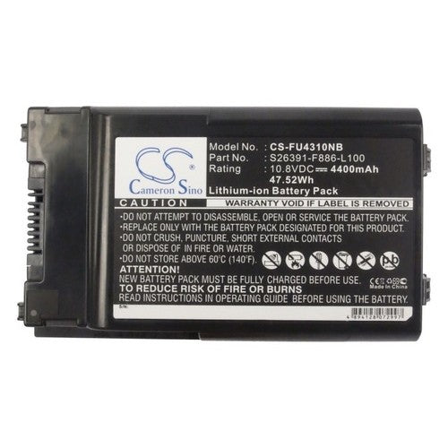 Fujitsu LifeBook T1010 Battery